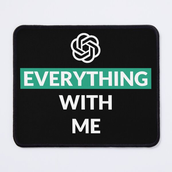 Item preview, chatgpt Everything with me classic t-shirt designed and sold by Graphichut.