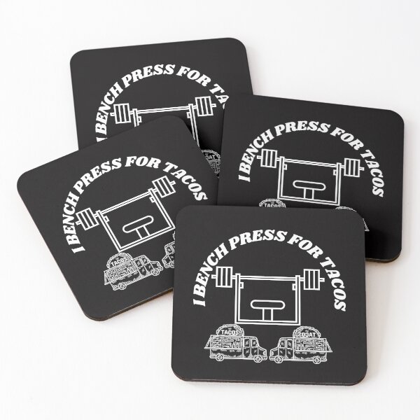 Item preview, I BENCH PRESS FOR TACOS designed and sold by RiseSetOnline.