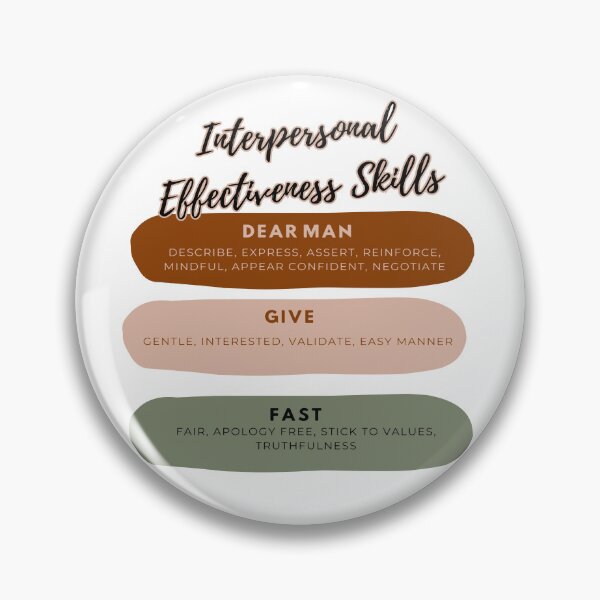 Item preview, DBT: interpersonal effectiveness skills designed and sold by Der Geist.
