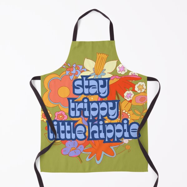 Item preview, Stay Trippy Little Hippie (Green) designed and sold by ami.creations.