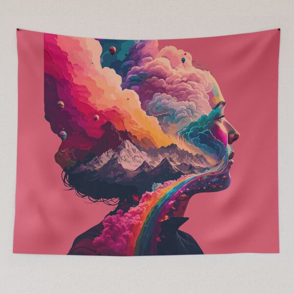 Item preview, Explosion of the Mind designed and sold by oneeko.