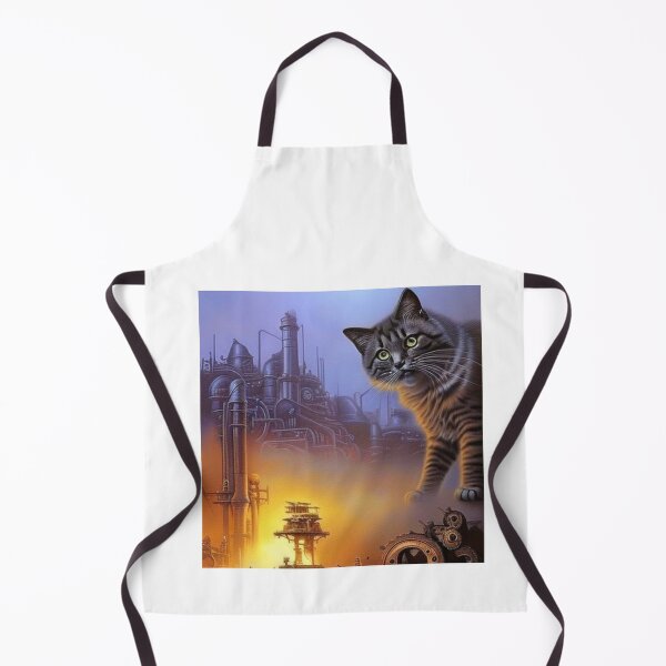 Item preview, Steampunk Cat AI Generated Artificial Intelligence Robot Generated designed and sold by OurFunnyDesigns.