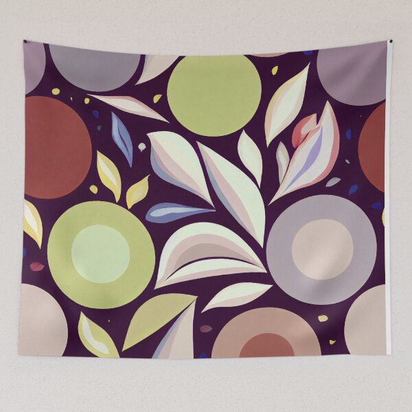 Item preview, Modern minimalistic geometric pattern designed and sold by knuppify.