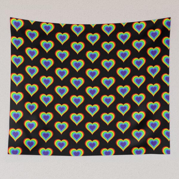 Item preview, Heart - Hearts - Rainbow - Graphic designed and sold by TShirtsundMehr.