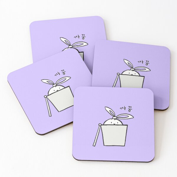 Item preview, Bunny Bag, on purple, BIG Bunny, Korean trashcan designed and sold by SOFIE in SEOUL.