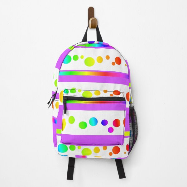 Item preview, Rainbow violet abstract circles | Rainbow violet abstract dots designed and sold by lausn.