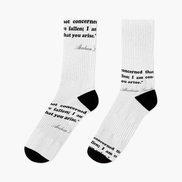 Item preview, Abraham Lincoln Quote -  I am not concerned that you have fallen  designed and sold by Landrydiana.