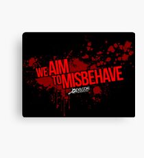 Misbehave Canvas Print