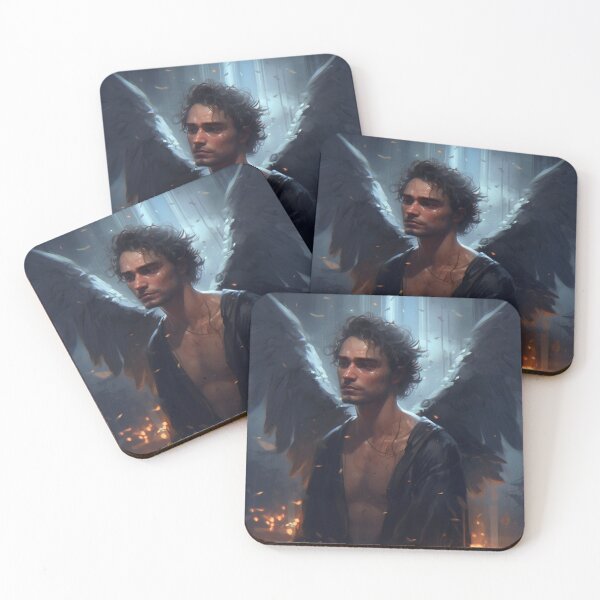 Item preview, Voided Vigor: The Tale of a Mighty Man with Black Wings and an Emptied Soul designed and sold by oanaunciuleanu.