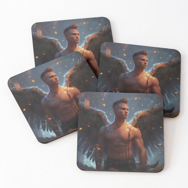 Item preview, Voided Vigor: The Tale of a Mighty Man with Black Wings and an Emptied Soul designed and sold by oanaunciuleanu.