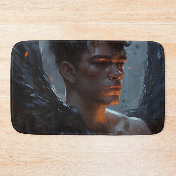 Item preview, Voided Vigor: The Tale of a Mighty Man with Black Wings and an Emptied Soul designed and sold by oanaunciuleanu.