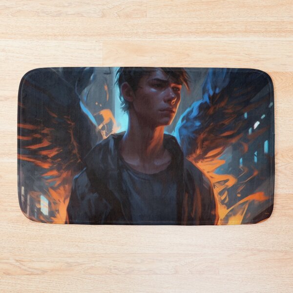 Item preview, Voided Vigor: The Tale of a Mighty Man with Black Wings and an Emptied Soul designed and sold by oanaunciuleanu.