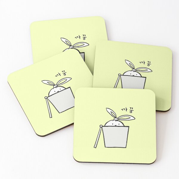 Item preview, Bunny Bag, on yellow, BIG Bunny, Korean trashcan designed and sold by SOFIE in SEOUL.
