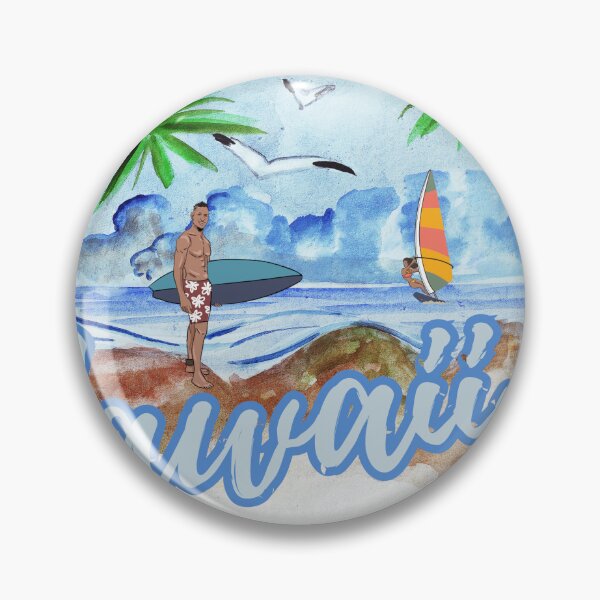 Item preview, paradise island sunset Beach Hawaii Honolulu designed and sold by gedkeaw.