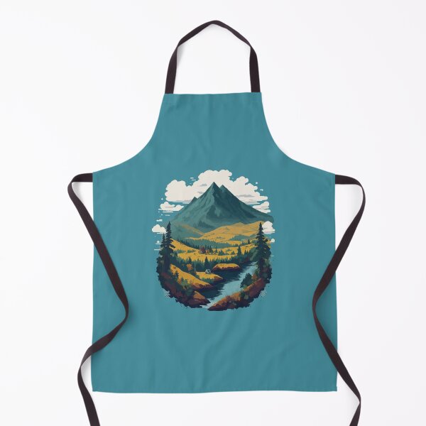 Item preview, Lush Mountain Landscape designed and sold by FiaFiaPress.