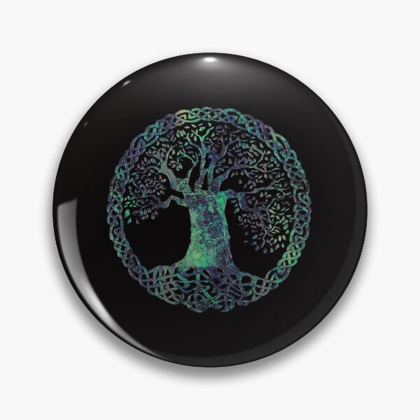 Item preview, CELTIC KNOTS TREE OF LIFE - swamp midnight  designed and sold by HendersonHoeger.