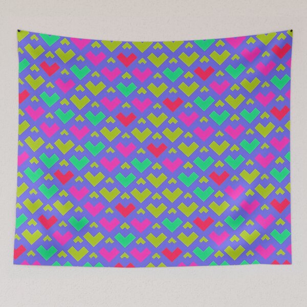 Item preview, Rainbow Colored Geometric Pattern designed and sold by AzlanStudio.
