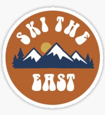ski the east #2 Sticker