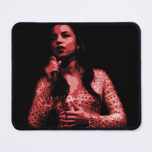 Item preview, Red sade girl with mic designed and sold by stellaoffender.