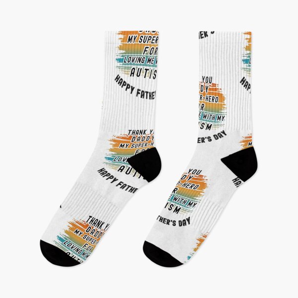 Item preview,  Autism superhero Dad,  Father's Day superhero, Happy Father's Day Fun Design designed and sold by DareDreams.