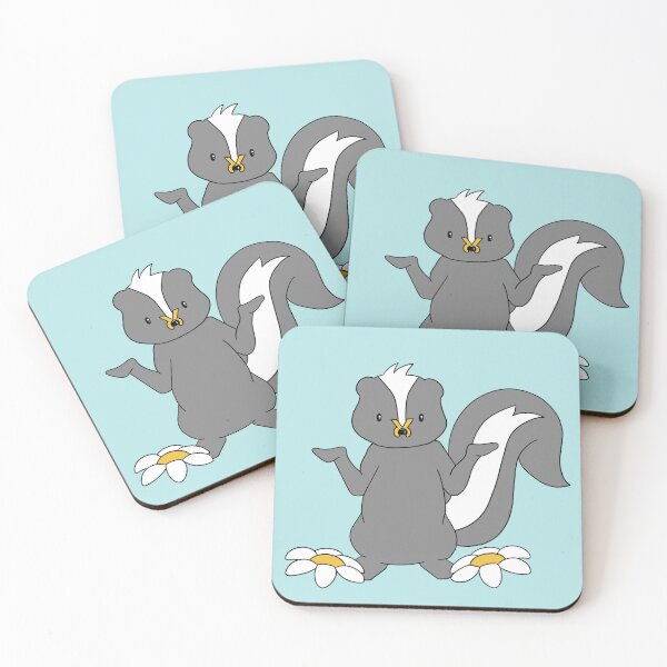 Item preview, Marble the Skunk designed and sold by BlueandClaire.