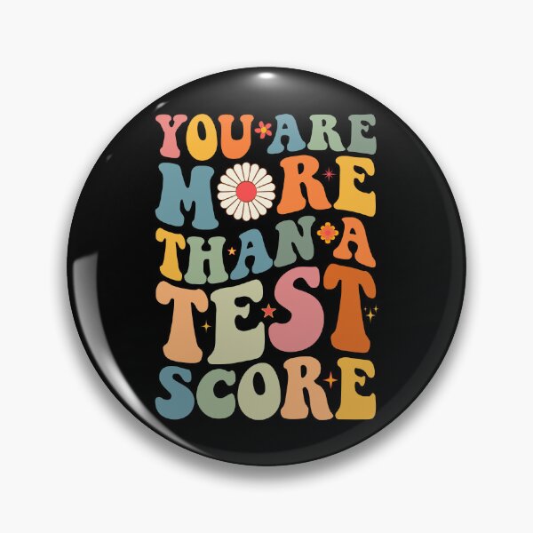 Item preview, You Are More Than A Test Score Teacher Testing Test Day designed and sold by Trendy Stitch.