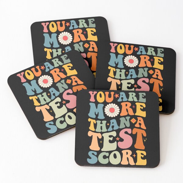 Item preview, You Are More Than A Test Score Teacher Testing Test Day designed and sold by Trendy Stitch.