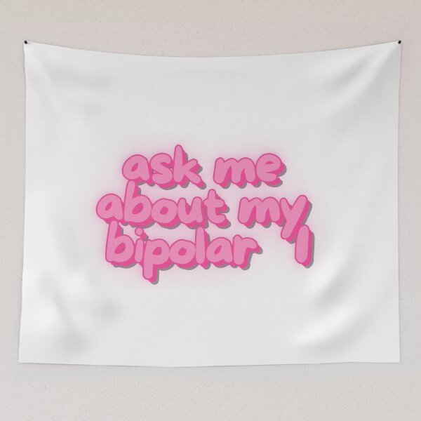 Item preview, Ask me about my bipolar 1 mental health awarness designed and sold by digitalsorceres.