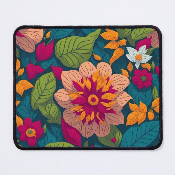 Item preview, Radiant Floral Pattern designed and sold by candlewithhare.