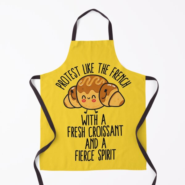 Item preview, Protest Like the French - With a Fresh Croissant and A Fierce Spirit designed and sold by TrippyHistory.