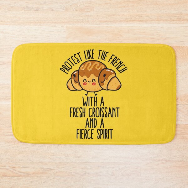 Item preview, Protest Like the French - With a Fresh Croissant and A Fierce Spirit designed and sold by TrippyHistory.