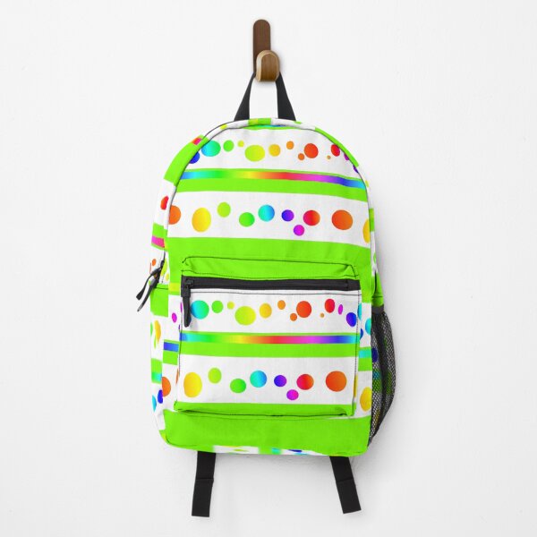 Item preview, Rainbow green abstract circles | Rainbow green abstract dots designed and sold by lausn.