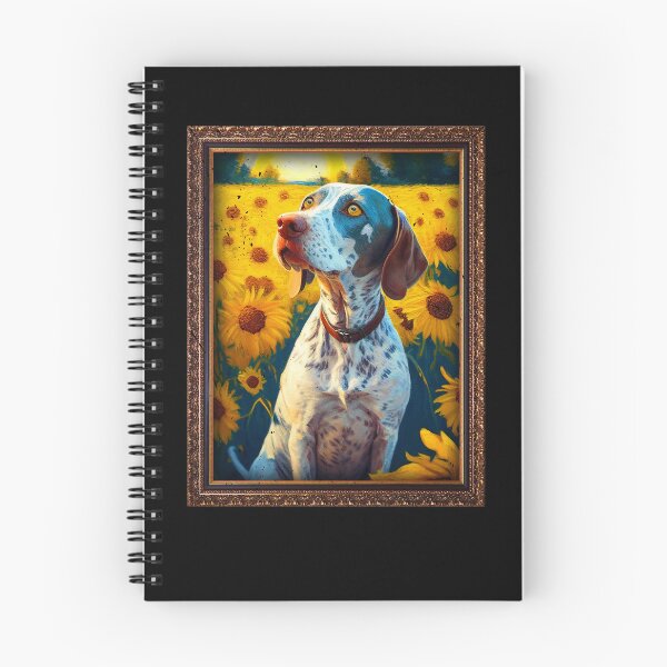 Item preview, Pointer Sunflower Painting Adorable Dog designed and sold by rafaeltto.