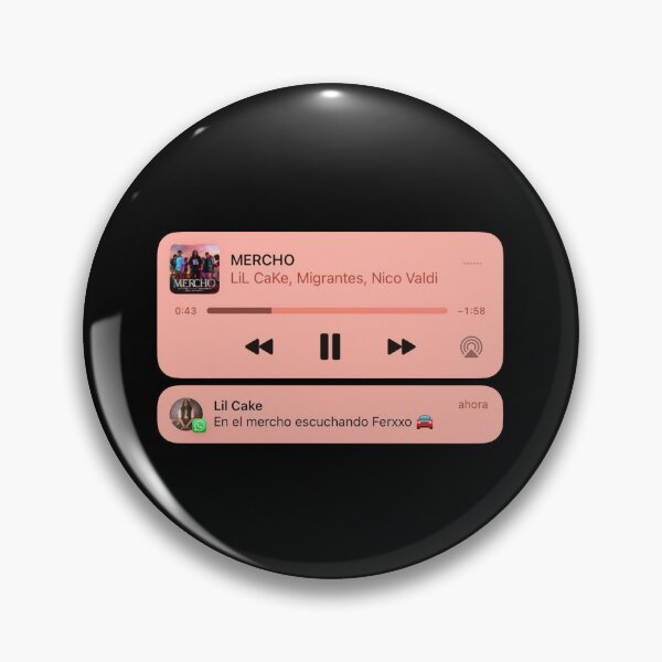 Item preview, Lil Cake MERCHO T-shirt, Migrants, Nico Valdi | Sticker of in the merco listening to Ferxxo by Pintiita designed and sold by pintiita.