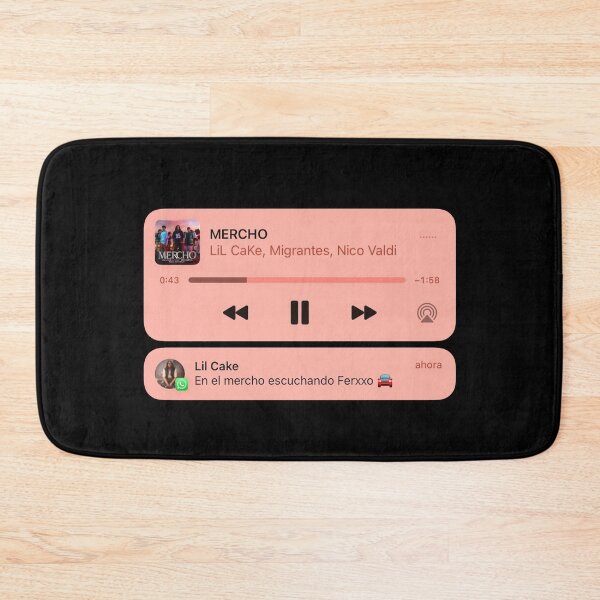 Item preview, Lil Cake MERCHO T-shirt, Migrants, Nico Valdi | Sticker of in the merco listening to Ferxxo by Pintiita designed and sold by pintiita.