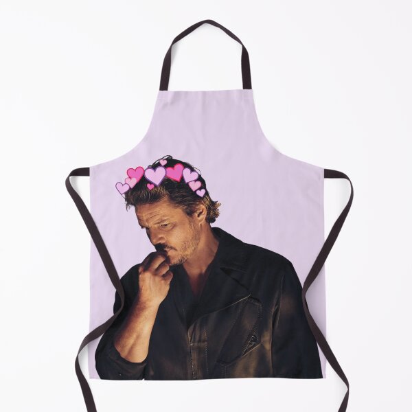 Item preview, Pedro Pascal Pink Hearts Crown Cute designed and sold by CollageHeaven.