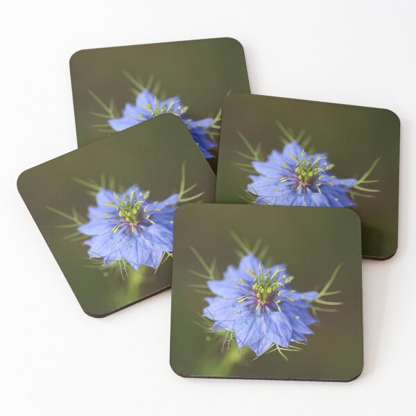 Item preview, Nigella Flower Shines Blue  designed and sold by Joy Watson - Natural Light Photography .