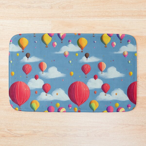 Item preview, Hot air balloons in sky  designed and sold by 9CreativeCorner.