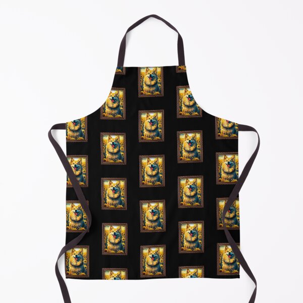 Item preview, Pomsky Sunflower Painting Adorable Dog designed and sold by rafaeltto.