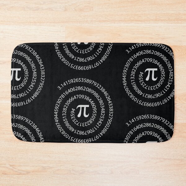 Item preview, Pi Symbol Surrounded By Its Value In A Radial Pattern designed and sold by MathVerge.