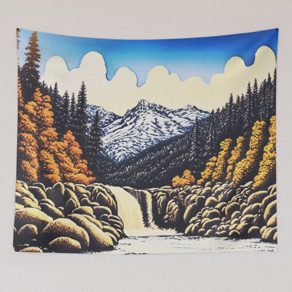 Item preview, Last Onsen at Shoho - Nature Landscape designed and sold by Kijiermono.