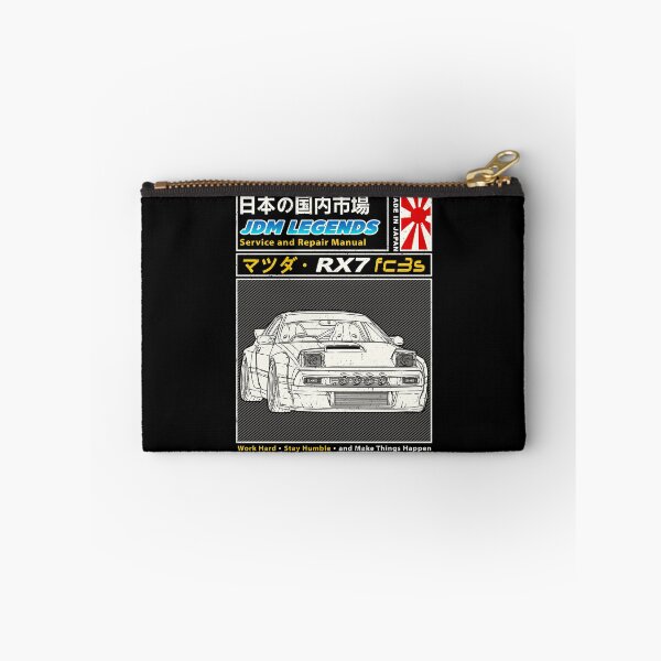 Item preview, Mazda RX-7 FC3s 1985 Car Maintenance Manual Cover designed and sold by JDM Guyvit.
