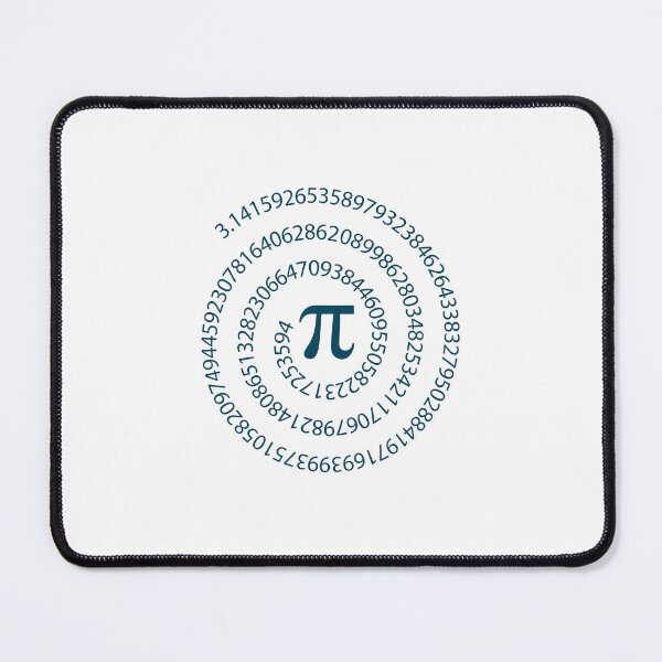Item preview, Pi Symbol Surrounded By Its Value In A Radial Pattern designed and sold by MathVerge.
