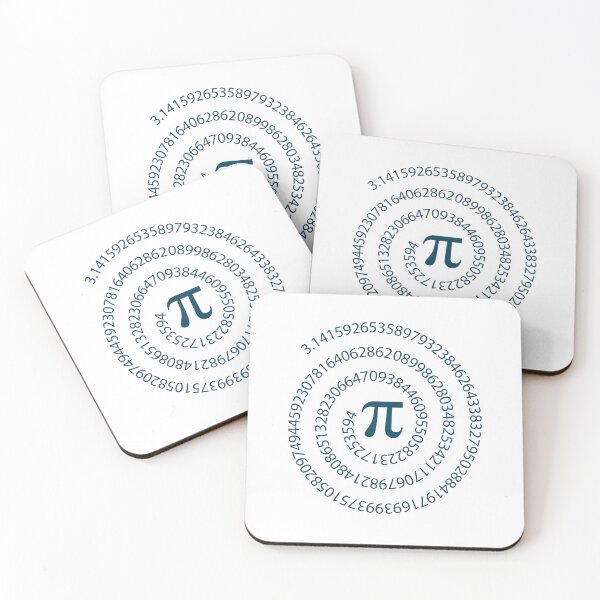 Item preview, Pi Symbol Surrounded By Its Value In A Radial Pattern designed and sold by MathVerge.