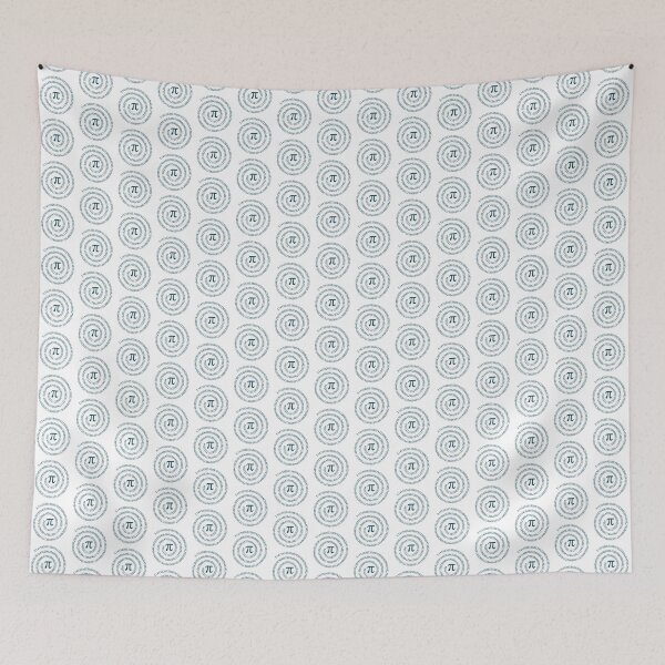 Item preview, Pi Symbol Surrounded By Its Value In A Radial Pattern designed and sold by MathVerge.