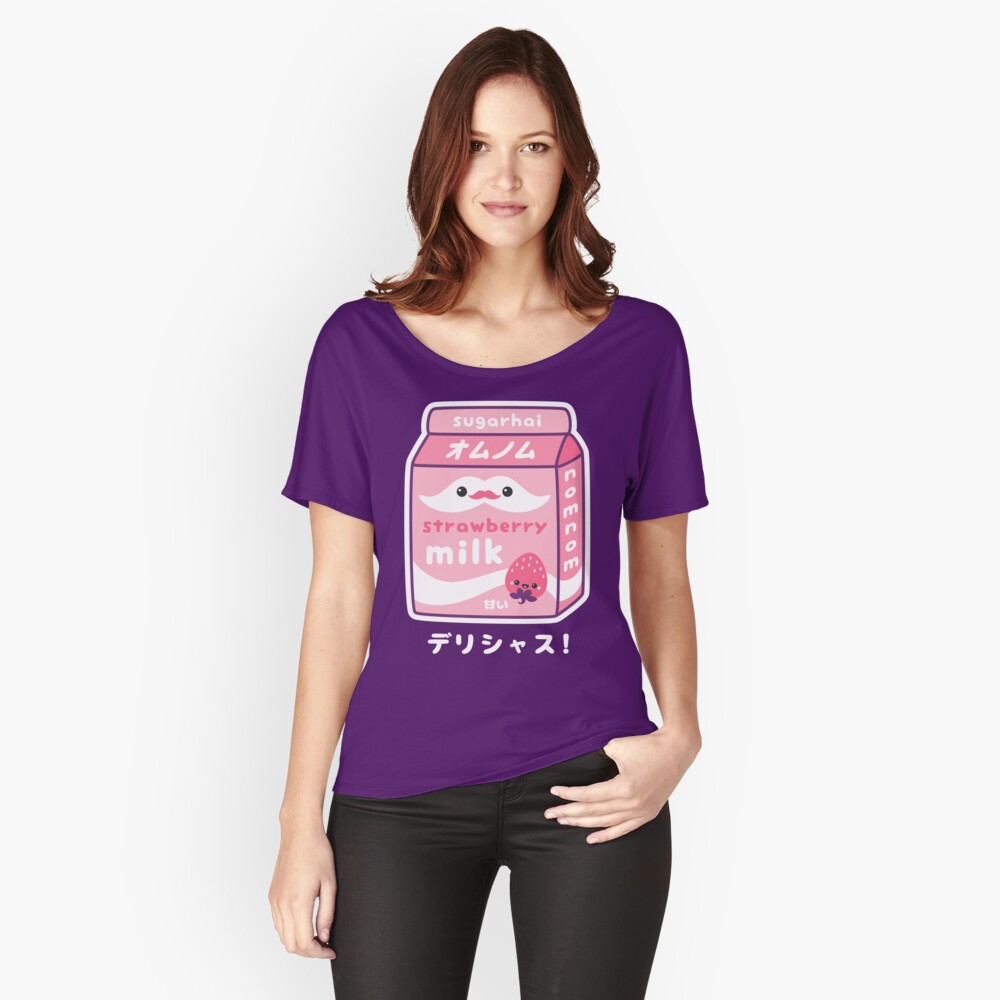 hello kitty strawberry milk t shirt