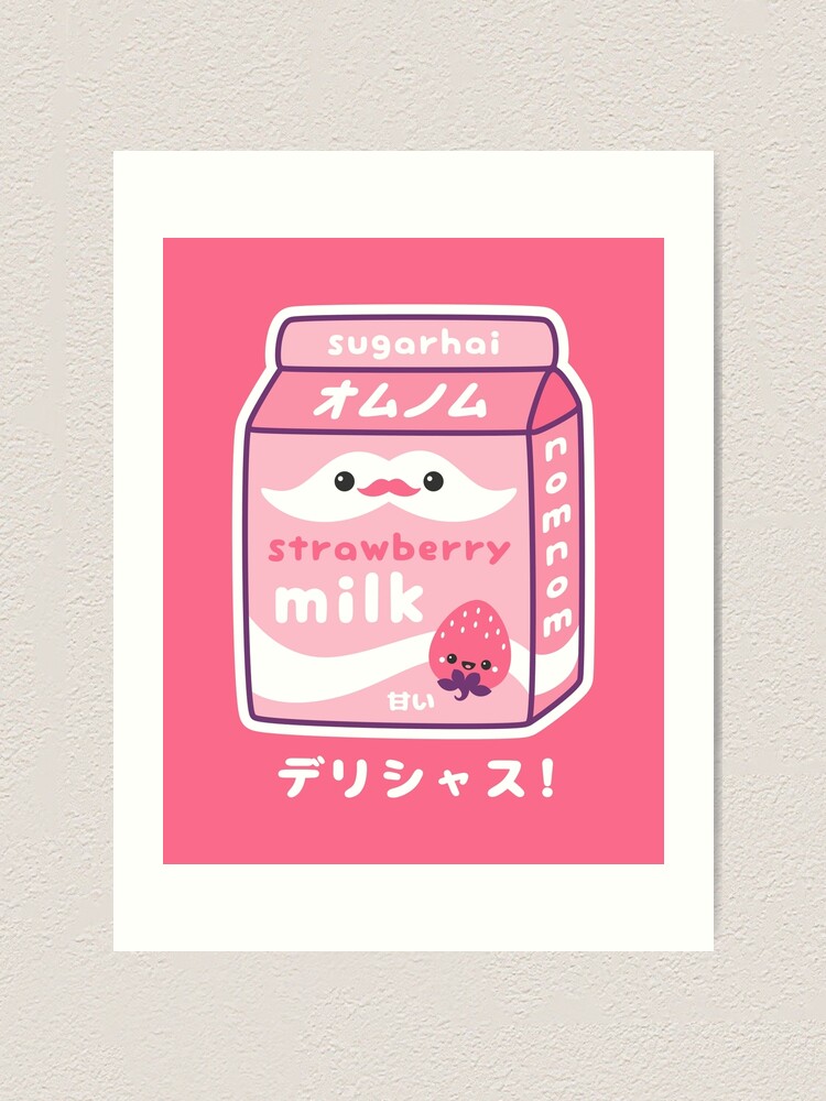 Featured image of post Strawberry Milk Kawaii Art Here are only the best kawaii strawberry wallpapers