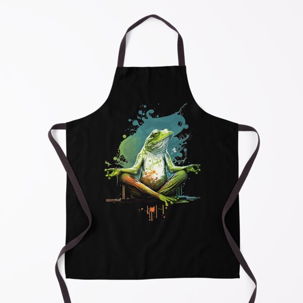 Item preview, Meditating frog, meditation designed and sold by DerSenat.