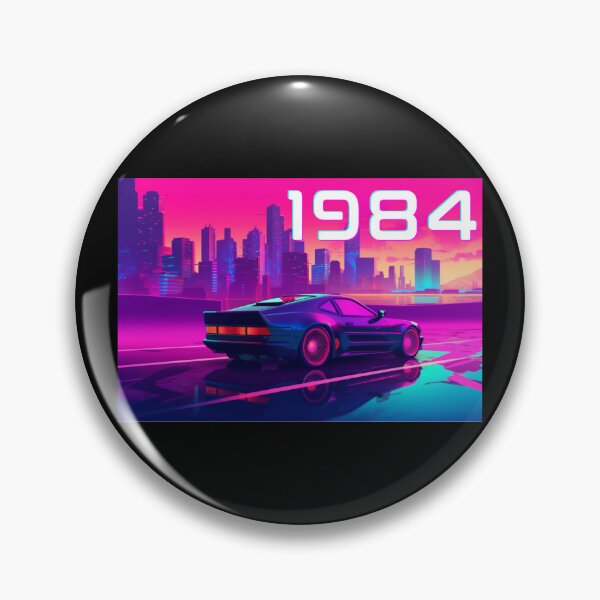 Item preview, Retrowave Scene 1984 designed and sold by UlDesigns.