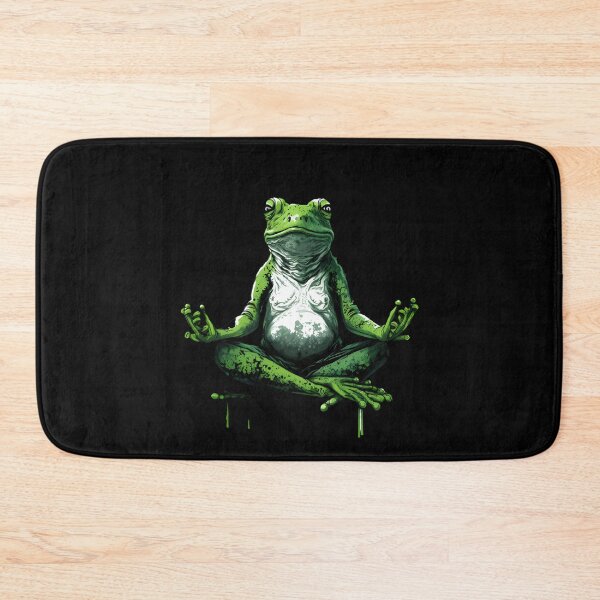 Item preview, Meditating frog, meditation designed and sold by DerSenat.